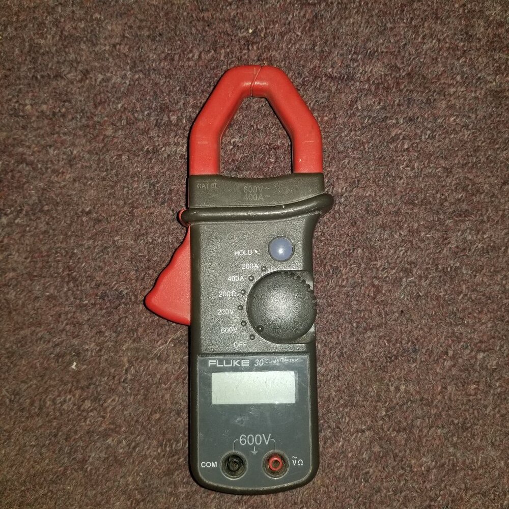 Fluke 30 clamp meter voltage meter non contact amp tester